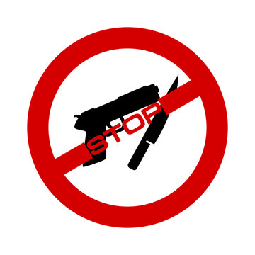 Do not carry weapons, guns and knives.