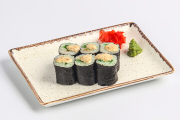 Japanese Sushi maki with chukka