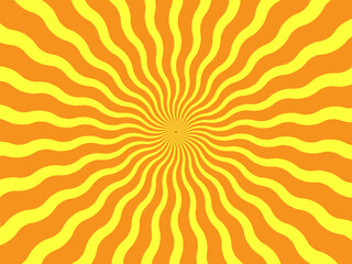 Sunbrust style abstract background design with sun light yellow color eps vector file
