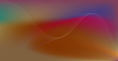 Abstract background in gentle color shades. Dynamic lines. Bright abstract template for design of invitation, party, holiday, festival, flyer, poster, banners.