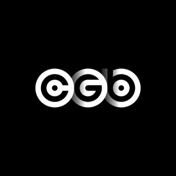 CGB Letter Initial Logo Design Template Vector Illustration