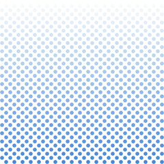 Hintergrund punktiert - Punkte mit Farbverlauf von dunkelblau über blau zu weiß