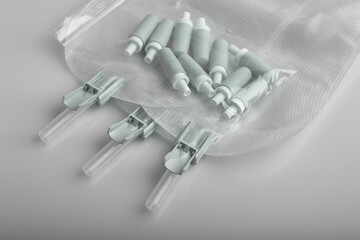 urine collection bags macro