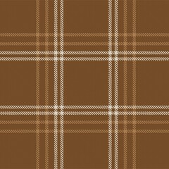 Brown Ombre Plaid textured Seamless Pattern