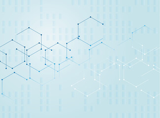 Abstract technology background vector image.	