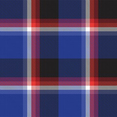 Red Ombre Plaid textured Seamless Pattern