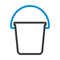 Icon Of Bucket