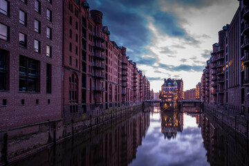 Unterwegs in der Hamburger Speicherstadt