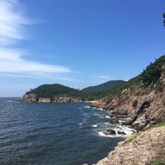 한 여름 섬바다