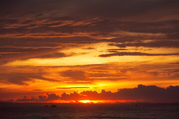 Sunrise on the beach