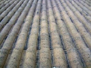 traditional Spanish roof tiles