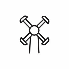 TOPSPIN icon in vector. Logotype