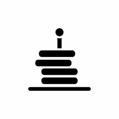 RING TOSS icon in vector. Logotype