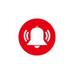 bell icon vector symbol illustration