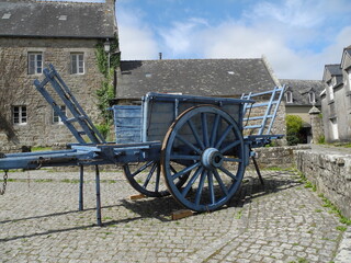 Fototapeta premium Alter Karren in Locronan