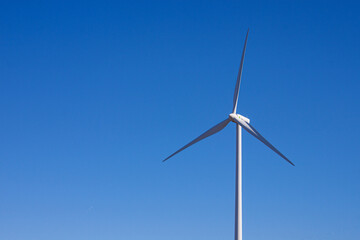 Fototapeta premium Eolico Park. Renewable energy. Wind power mills