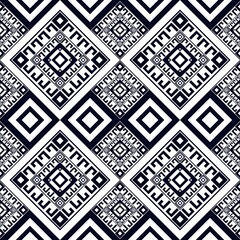 Fototapeta premium Oriental ethnic seamless pattern traditional background Design for carpet,wallpaper,clothing,wrapping,batik,fabric,Vector illustration.embroidery style.