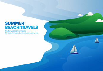 vacation summer poster