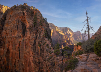 Angels landing hike in Zion National Park
