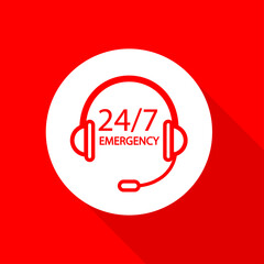 24/7 emergency call	