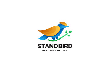 Bird Illustration Logo
