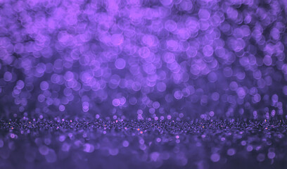 Shiny background with bokeh lights. very peri, Color of the year, 2022, blue, purple, Selective...