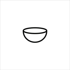 plate, tureen icon vector illustration symbol