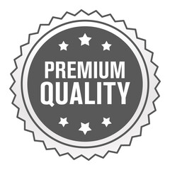 Fototapeta na wymiar Premium quality badge, icon, sign, symbol design isolated on white background. 