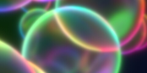 abstract background with glowing lines, bubbles, with
aesthetic noise