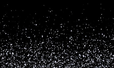 Glitter on black background. Colors glittering of Holiday's Season on black background