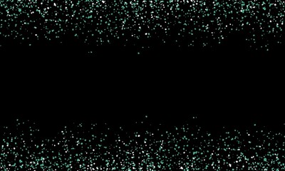 Glitter on black background. Colors glittering of Holiday's Season on black background
