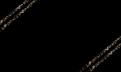 Glitter on black background. Colors glittering of Holiday's Season on black background