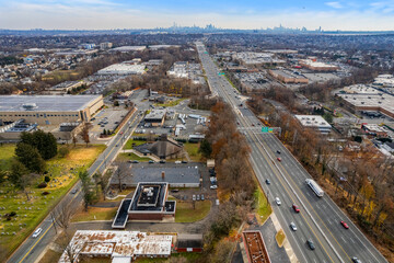 Aerial Drone of Clifton New Jersey 