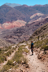 Obraz premium hiking in the mountains