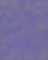 Color of the Year 2022 Very Peri, violet purple background with golden irregular checked textured pattern. Backdrop for banners, invitation, greeting cards, templates and montage.