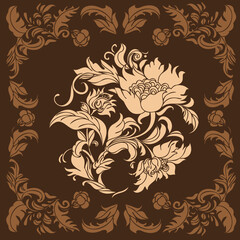 vintage floral background