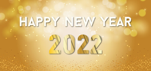 Happy New Year 2022 New  typography vector New Year Best Design