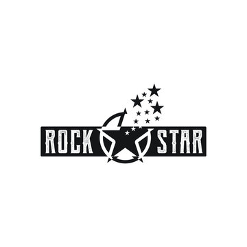 Born To Be A Rockstar - Vintage Tee Design For Printing