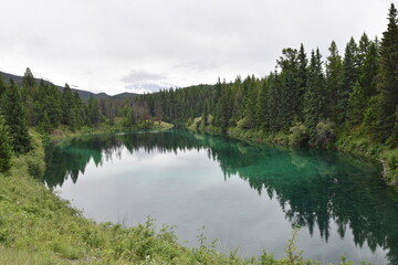 Fototapeta premium lake in the mountains