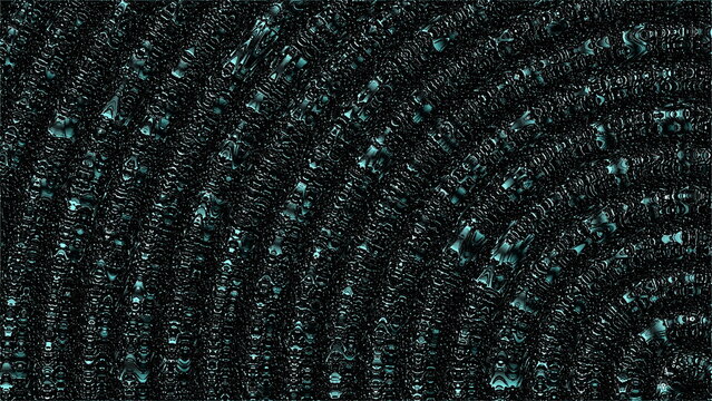 background with lots of light spots. Luxury backdrop with ornate black and green pattern. Great textile material. Art design with colored template of layout with stained wavy effect. Fashion layout