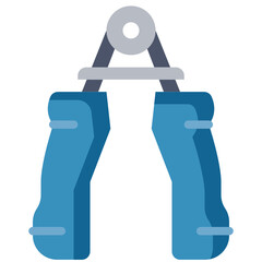 hand grip flat icon
