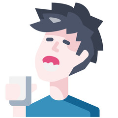 mouthwash flat icon