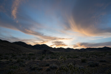 Sunrise Photos from the Mojave Desert near Baker CA