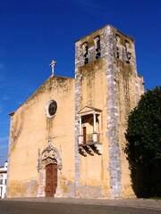 Eglise Sao Joao Baptista du village de Moura dans l'Alentejo au Portugal