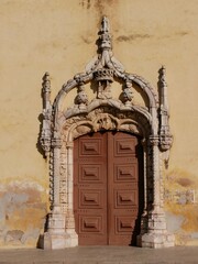 Eglise Sao Joao Baptista du village de Moura dans l'Alentejo au Portugal