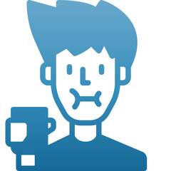 mouthwash gradient icon