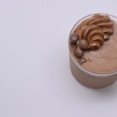 Vasito con Mouse de chocolate