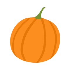 Pumpkin doodle icon