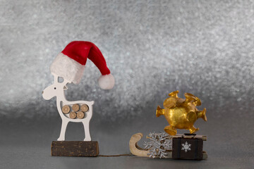 Winter holidays background.