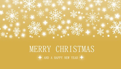 Fototapeta premium golden christmas background